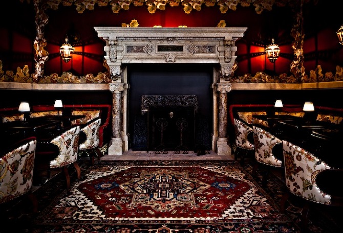 The%20NoMad%20Fireplace NoMad Hotel in New York in THISISPAPER MAGAZINE